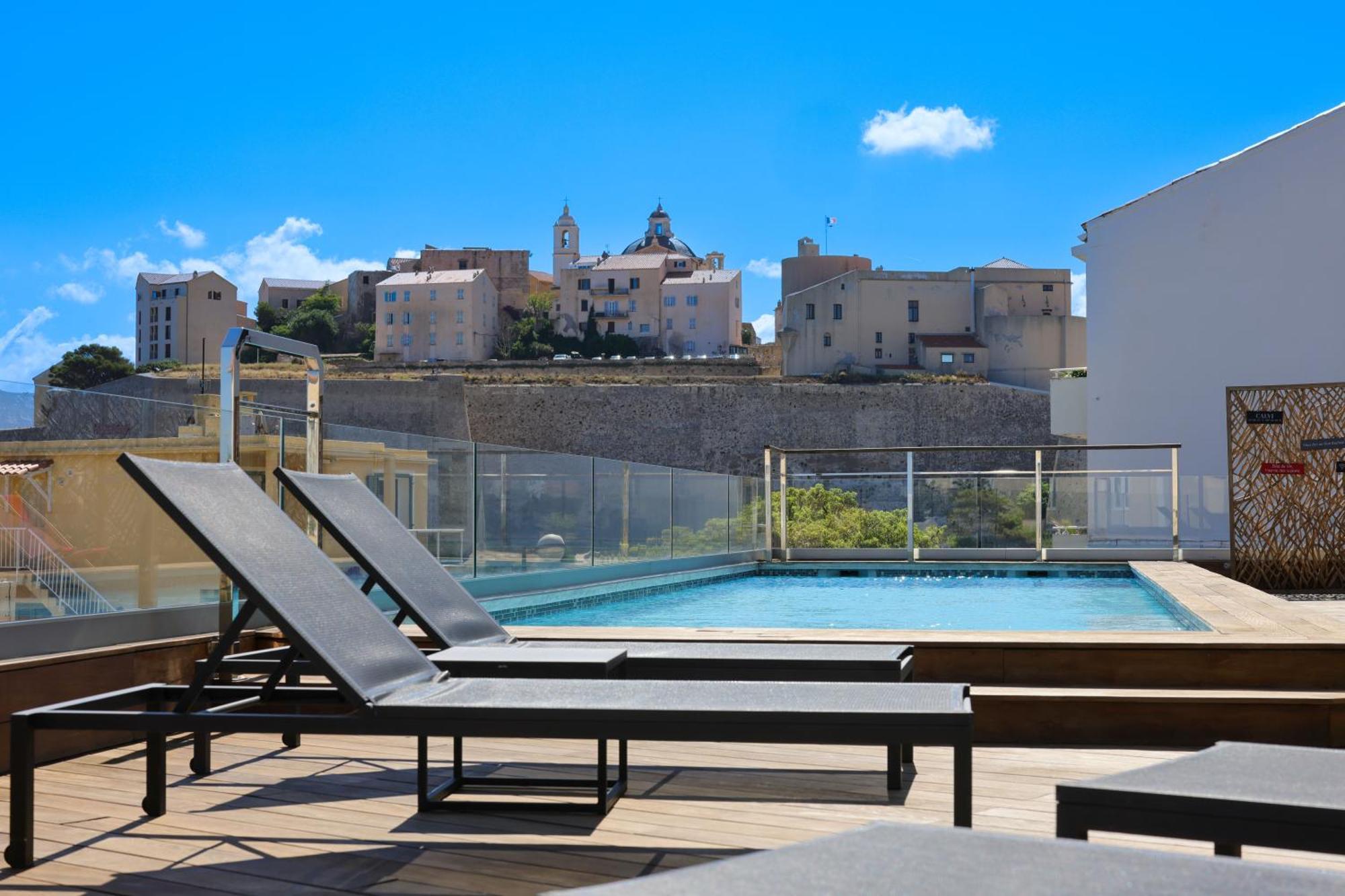 Hotel Mediterranee Calvi  Exterior foto