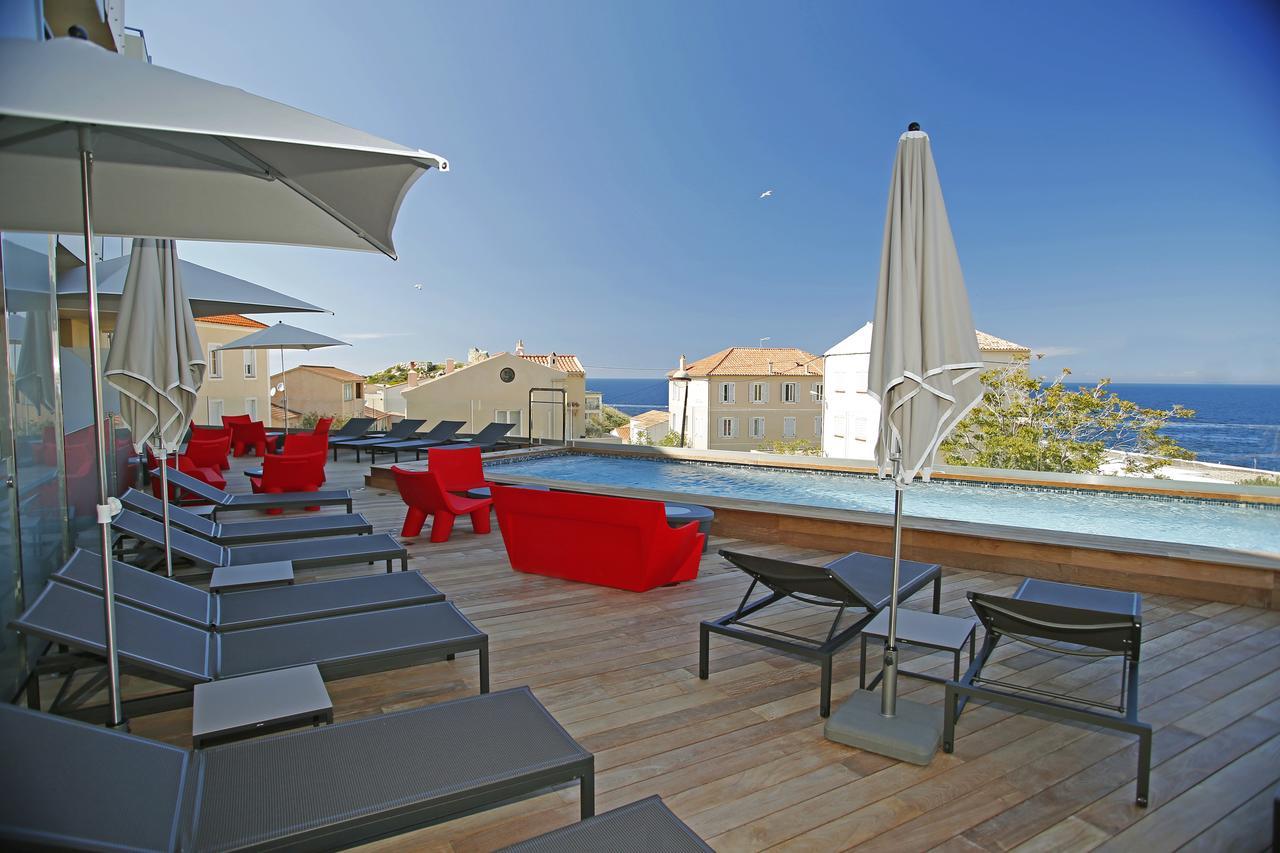Hotel Mediterranee Calvi  Exterior foto